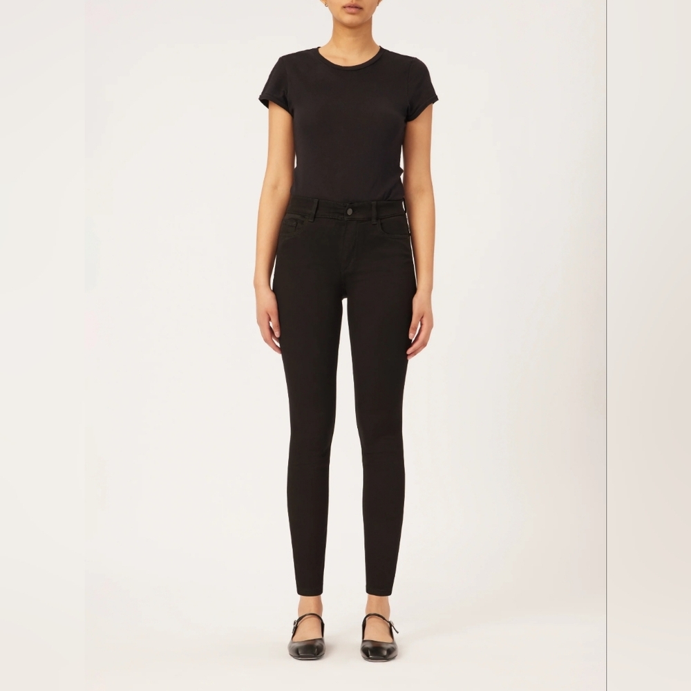 DL1961 Florence Ankle denim in Hail